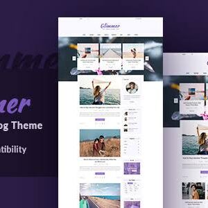 Glimmer Theme GPL v3.2 – A Responsive WordPress Blog Theme