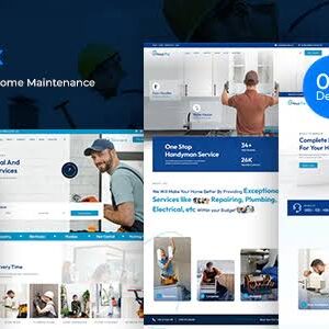 HouzFix Theme GPL v1.1.6 – Plumber, Handyman WordPress Theme