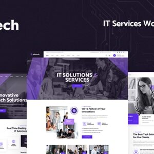 Infetech Theme GPL v1.3.7 – IT Services WordPress Theme