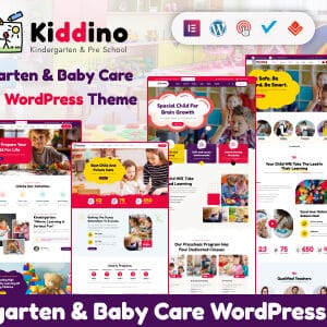 Kiddino Theme GPL v1.3.6 – Kids & Kindergarten WordPress Theme