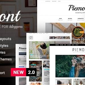 Piemont Theme GPL v2.4.3 – Premium Travel & Lifestyle Responsive WordPress Blog Theme