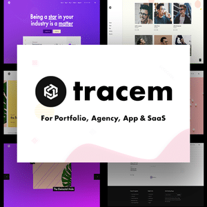 Tracem Theme GPL v1.2.1- Elementor Agency & Portfolio WordPress Theme