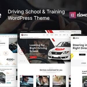 Udrive Theme GPL v1.5 – Driving School WordPress Theme