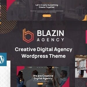 Blazin Agency Creative WordPress Theme GPL v1.2