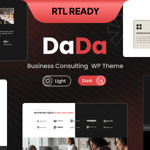DaDa Theme GPL v1.0.5 – Business Consulting Theme