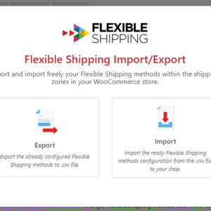 Flexible Shipping Import/Export GPL v1.5.24