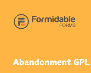 Formidable Abandonment Cart GPL v1.2