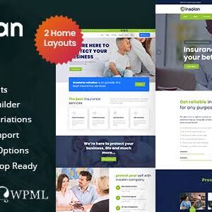 Insolan Theme GPL v6.0 – Insurance Agency WordPress Theme