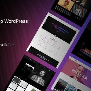 Nerox Theme GPL v1.1.3 – Agency & Portfolio WordPress Theme