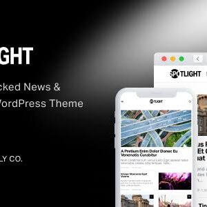 Spotlight Theme GPL v1.8.0 – Feature-Packed News & Magazine WordPress Theme