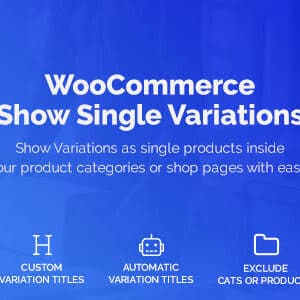 WooCommerce Show Variations as Single Products GPL v1.4.8