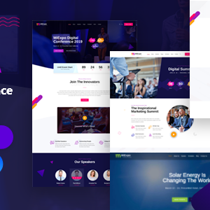 MiExpo Theme GPL v2.2 | Event Conference Elementor WordPress Theme