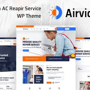 Airvice Theme GPL v3.0.1 – AC Repair Services WordPress Theme