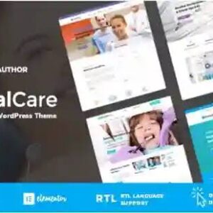 Dental Care Theme GPL v21.6 – Dentist & Medical WordPress Theme