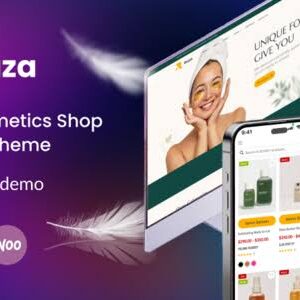 Ruza Theme GPL v1.0.23 – Beauty Cosmetics Shop WordPress Theme