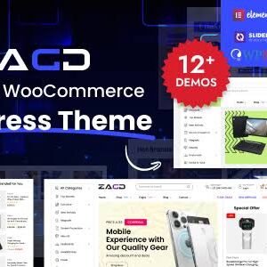 Zagg Theme GPL v1.3.2 – Electronics & Accessories WooCommerce WordPress Theme